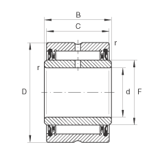 LS NA4910-2RSR, ߴϵ 49ɂȴܷ