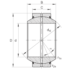 P(gun)(ji)S GE15-FO-2RS, (j) DIN ISO 12 240-1 (bio)(zhn), So(h)ɂ(c)ܷ