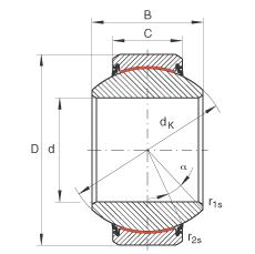 P(gun)(ji)S GE280-FW-2RS, (j) DIN ISO 12 240-1 (bio)(zhn), So(h)ɂ(c)ܷ