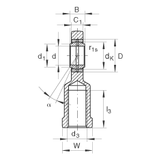 US GIL70-DO-2RS, (j) DIN ISO 12 240-4 ˜ݼySoɂȴܷ